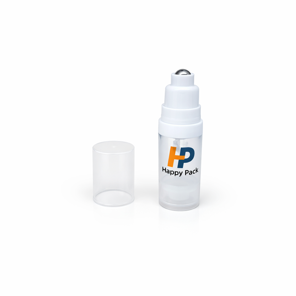 5/10/15/30ml PP Vacuum Roll On Bottle Customized Plastic Essence Bottle HPPBA006